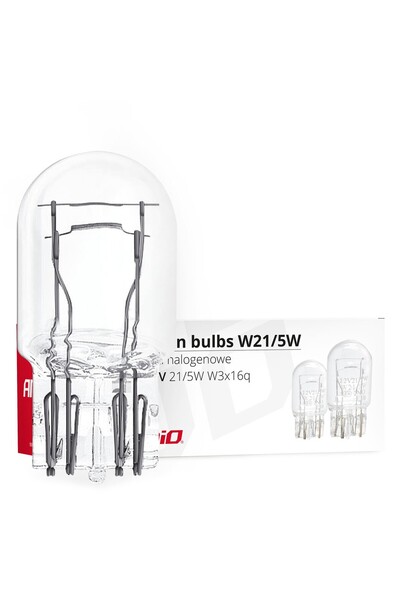 JollyMag Set 10 becuri cu halogen T20, W21 / 5W, W3x16q
