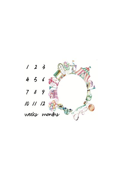 JollyMag Paturica Milestone plusata pentru fotografii memorabile Circus Drool