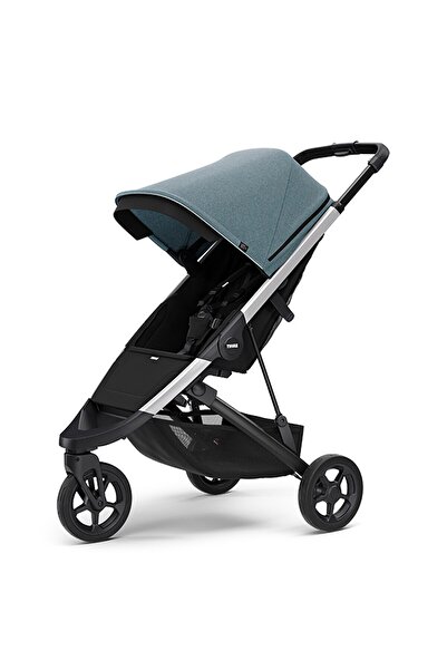 JollyMag Cadru carucior Thule SPRING din aluminiu ARGINTIU