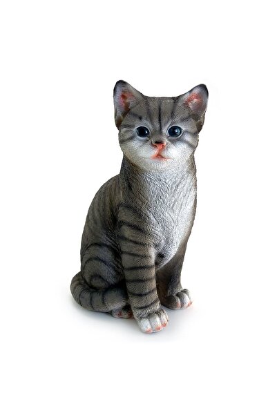 JollyMag Decoratiune gradina, polirasina, pisica, 20x14x28 cm