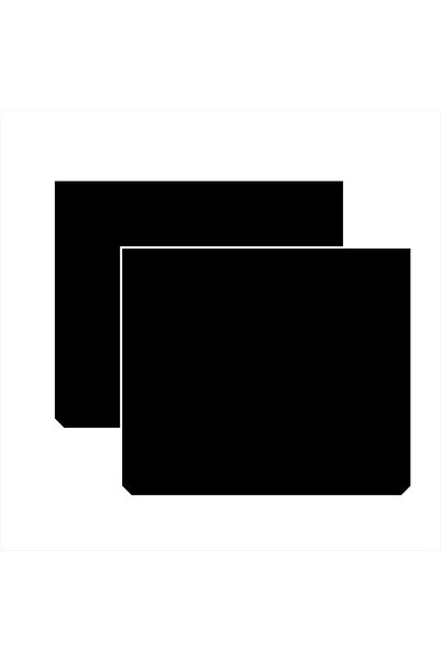 Avex Set de 2 apărători de noroi din cauciuc (35 x 30 cm)