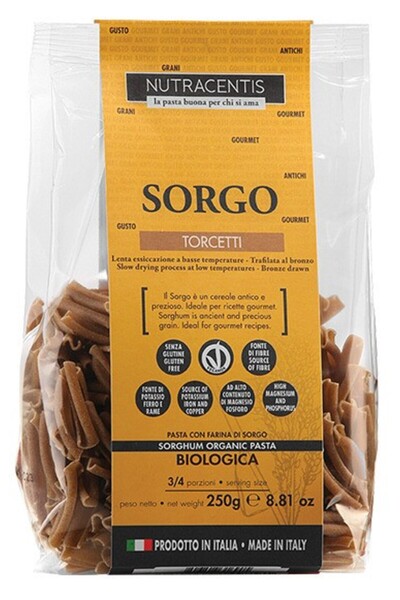 JollyMag Paste cu făină de sorg organică fără gluten, 250 g Nutracentis