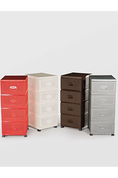 JollyMag DULAP 4 SERTARE RATAN, STERK, 91X 37.5 X 46, DIVERSE CULORI