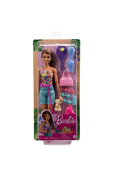 JollyMag BARBIE SET DE JOACA CU ACCESORII PAPUSA BARBIE SPORTIVA