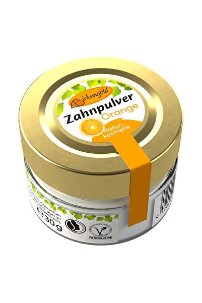 OEM Pasta de dinti pudra cu portocale fara flour, 30g, Birkengold