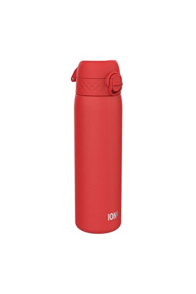 JollyMag Sticlă de apă subțire, oțel inoxidabil, 600 ml, roșie - Ion 8