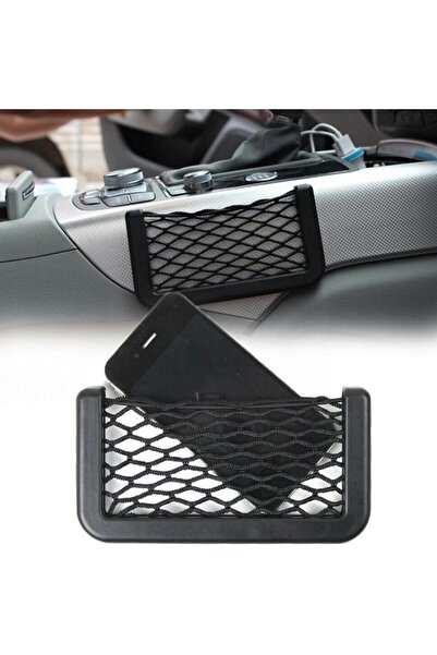 JollyMag Organizator de tip buzunar din plasa elastica cu rama plastic, dimen...