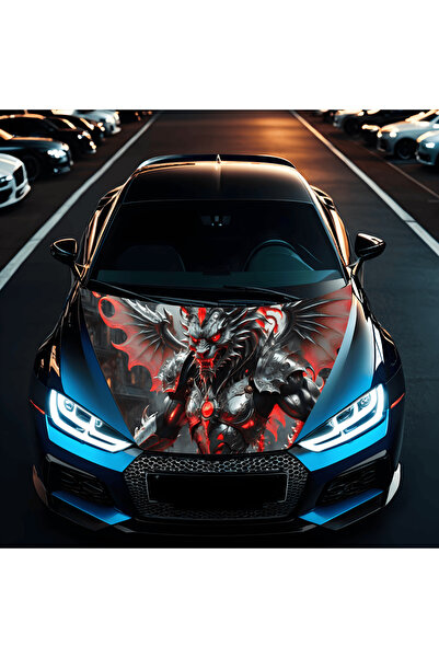 Avex Folie Capota Auto 'Hood Art' rezistenta la exterior, marime S (150 x 110...