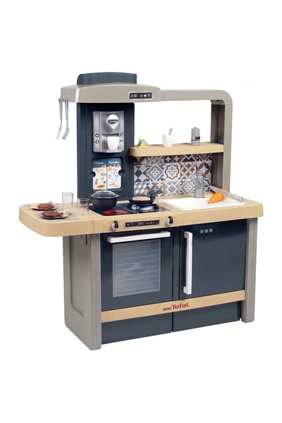Smoby Bucatarie Tefal Evolutive albastru cu accesorii