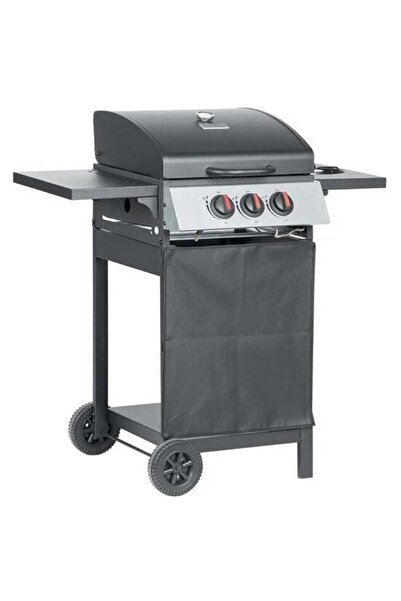 Strend Pro Grătar pe gaz pentru exterior, dreptunghiular cu 2+1 arzătoare, ro...