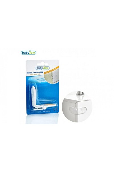 Babyjem Safety Lock for Drawers White