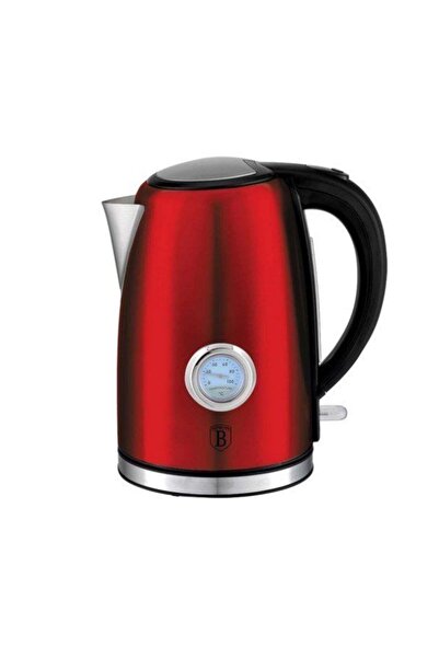 Berlinger Haus Fierbător electric cu termostat, 1,7 litri, Colecția Burgundy,...