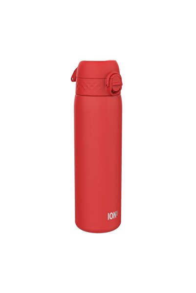 JollyMag Sticlă de apă subțire, oțel inoxidabil, 500 ml, roșie - Ion 8