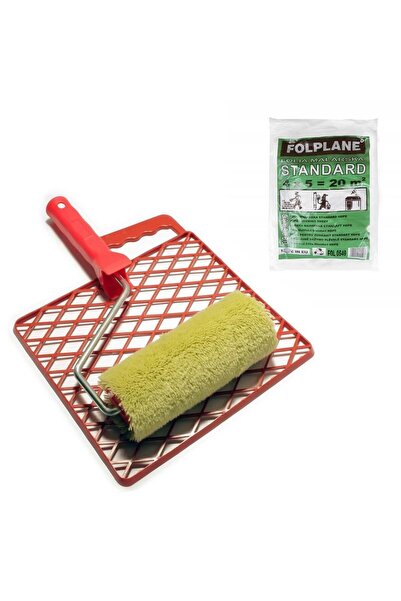 Artool Rolă cu grătar, 23 cm/47 mm, verde, PROFI, + folie 20 mp