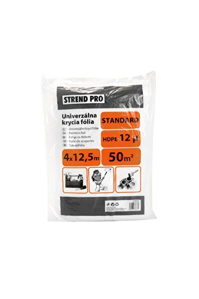 JollyMag Folie acoperire, protectie, HDPE, 12 microni, 4x12.5 m, 50 mp, Stren...