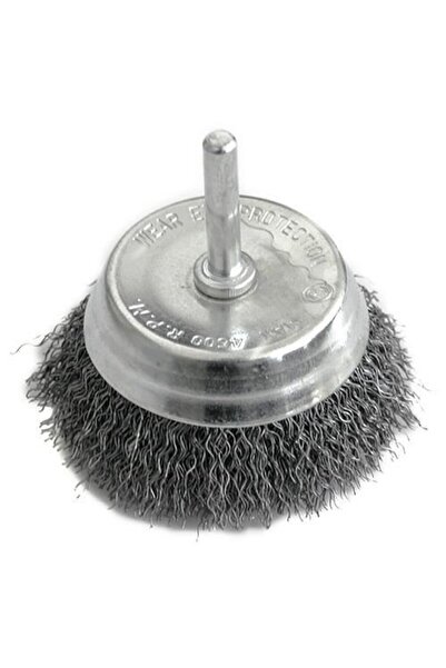 Strend Pro Perie de sârmă de oțel, circulară, cu ax, argintie, 63 mm, Strend Pro