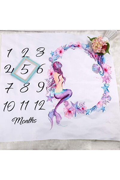 drool Tenká deka Milestone pro nezapomenutelné fotografie - Mořská panna