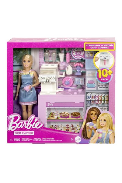 JollyMag Păpușa BARBIE - Set de joacă Cafenea Tu Poți Fi