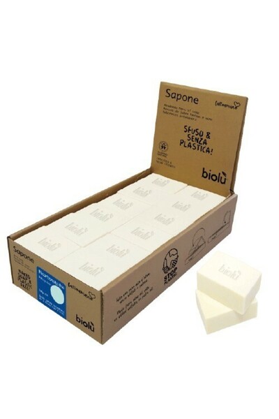 Biolu Săpun solid cu bicarbonat, 24 buc x 140 g