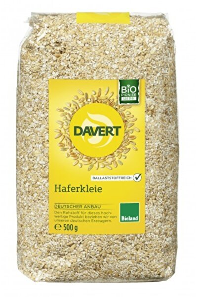 DAVERT Fulgi de ovăz ecologici 500 g