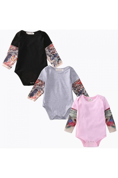 drool Σώμα με τατουάζ (Χρώμα: Γκρι, Μέγεθος: 80)