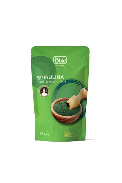 OBİO Pudră de spirulină 125g