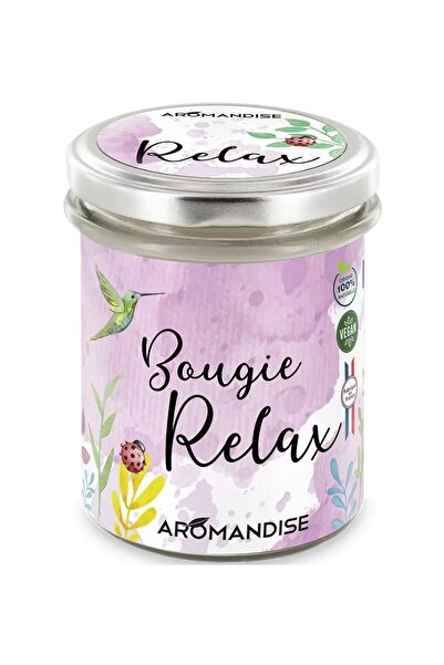 Aromandise Lumânare parfumată Relax, vegană, 150g