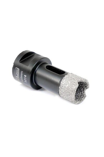 richmann exclusive Burghiu cu carotă diamantată, brazat în vid, M14, 20 mm, e...