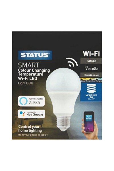 Artool Bec led, iluminare smart, temperatura lumina reglabila, E27, 9W