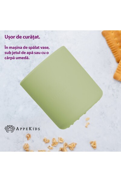 APPEKIDS Pahar Din Silicon, - Raw Green