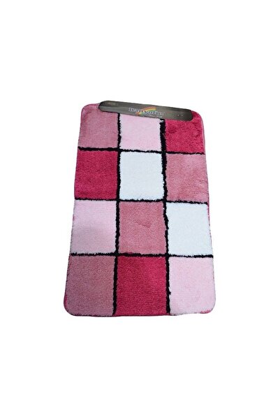 JollyMag Set 2 covorase de baie mari, roz, pentru WC, 100x60 cm