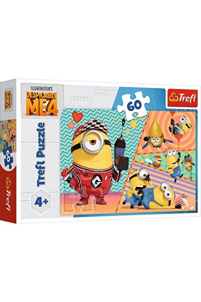 Trefl Puzzle Trefl, Despicable me 4, Minioni fericiti, 60 piese