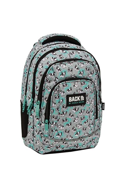 OEM Ghiozdan ergonomic de copii pentru scoala, BackUP, 4 compartimente, model...