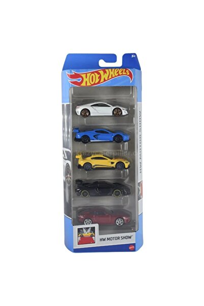 HOT WHEELS Set 5 mașini Hot Wheels HW Motor Show
