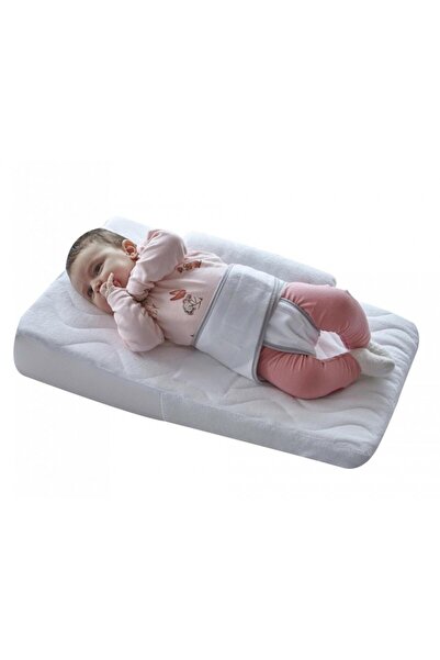 Babyjem Salteluta pozitionator pentru bebelusi Reflux Pillow (Culoare: Alb)
