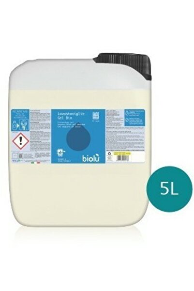 Biolu Gel ecologic de vase pentru mașini de spălat vase, 5L -