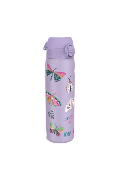 JollyMag Sticlă de apă subțire, oțel inoxidabil, 500 ml, fluturi - Ion 8