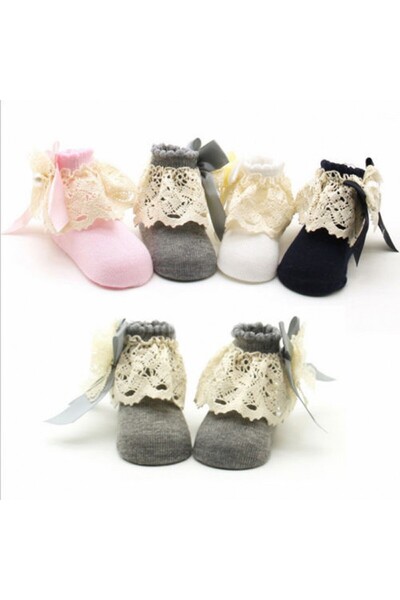 drool Ciorapei cu perluta (Barva: Bleumarine)