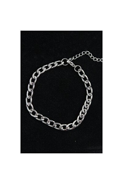 Leyaton 316L Steel Thick Classic Model Silver Color Men's Bracelet - Tj-Eb374...