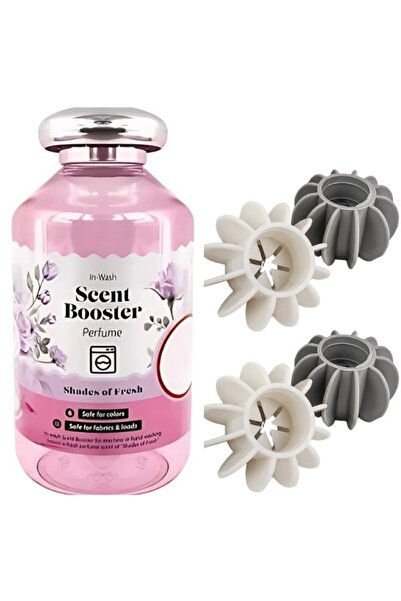 JollyMag Set Parfum Concentrat pentru Rufe, Pure Fresh, 250 ML si 4 Bile Reut...