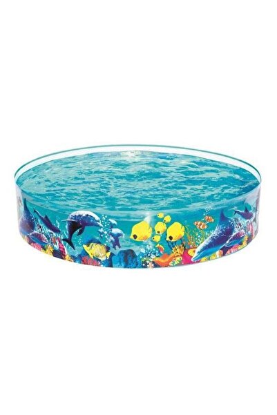 Strend Pro Piscina PVC pentru copii, rotunda, transparenta, 183x38 cm, Bestwa...
