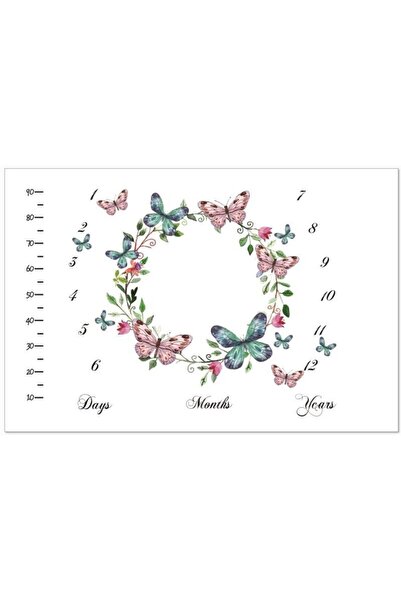 drool Noua Paturica plusata pro fotografii 100 x 150 cm (Model: Fluturi)