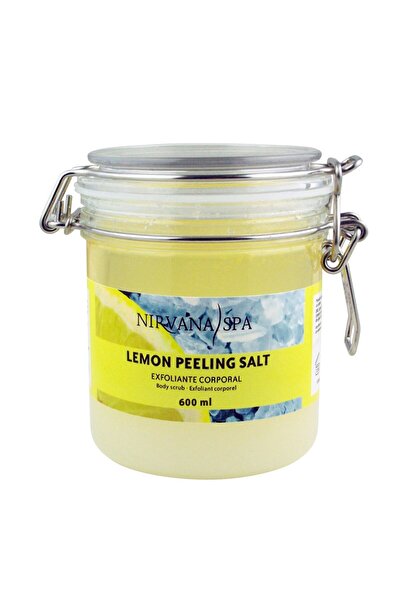 OEM Exfoliant corporal Lemon Peeling Salt, 500 ml, Nirvana Spa