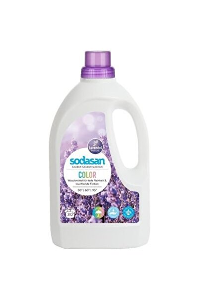 JollyMag Sodasan Lavender Organic Liquid Detergent for Whites and Colors