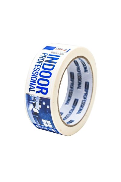 beorol Banda acoperire, 36 mm x 33 m, Indoor Profesional, solvent, alb,