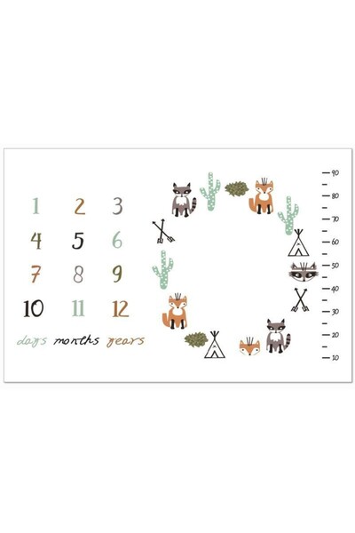 drool Noua Paturica Plusata pentru Fotografie 100 x 150 cm (Model: Bursuci)