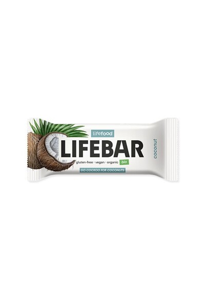 JollyMag Lifebar baton cu cocos, bio, 40g