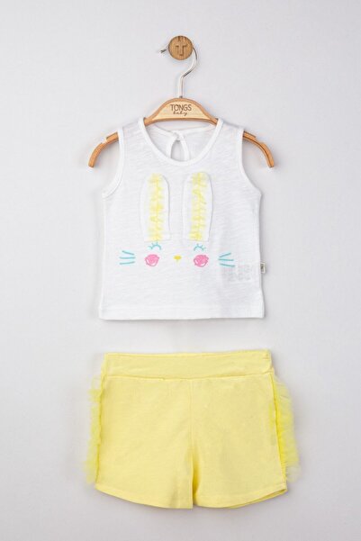 Tongs Baby Letní set s tílkem a kalhotami s tylem pro miminka, Tongs baby