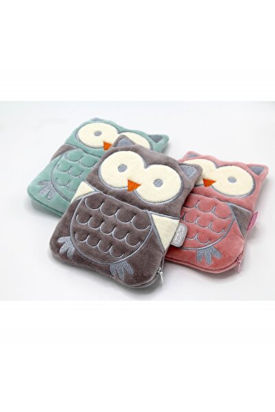 Babyjem Anti-colic Pillow with Cherry Pits Owl (Color: Pink)