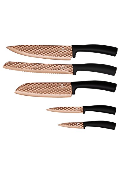 JollyMag Set de 6 cutite, Metallic Rose Collection, BL/2612